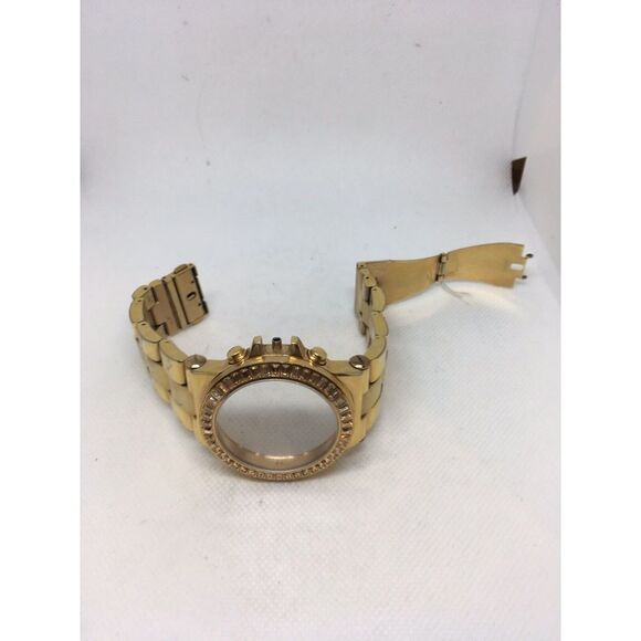 Michael Kors Watch Strap Band 25mm Bracelet w. Case Attached No Connection- H149 - Picture 3 of 4